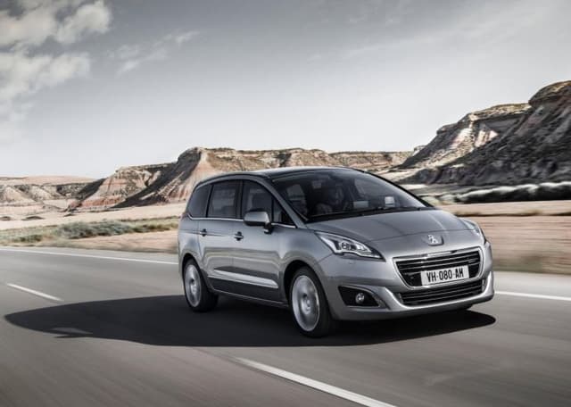 2013 Peugeot 5008 I (Phase II, 2013) 1.6 e-HDi (115 Hp) FAP ETG 7 Seat